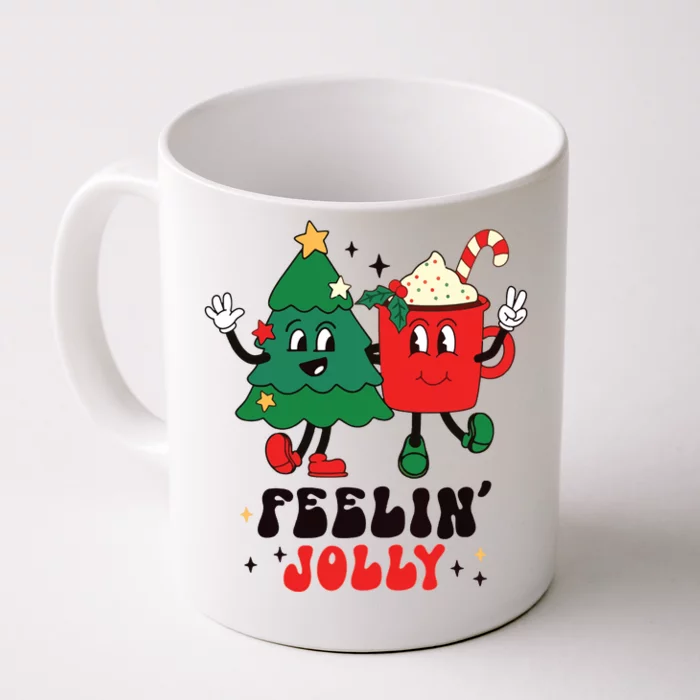 Feelin Jolly Christmas Front & Back Coffee Mug