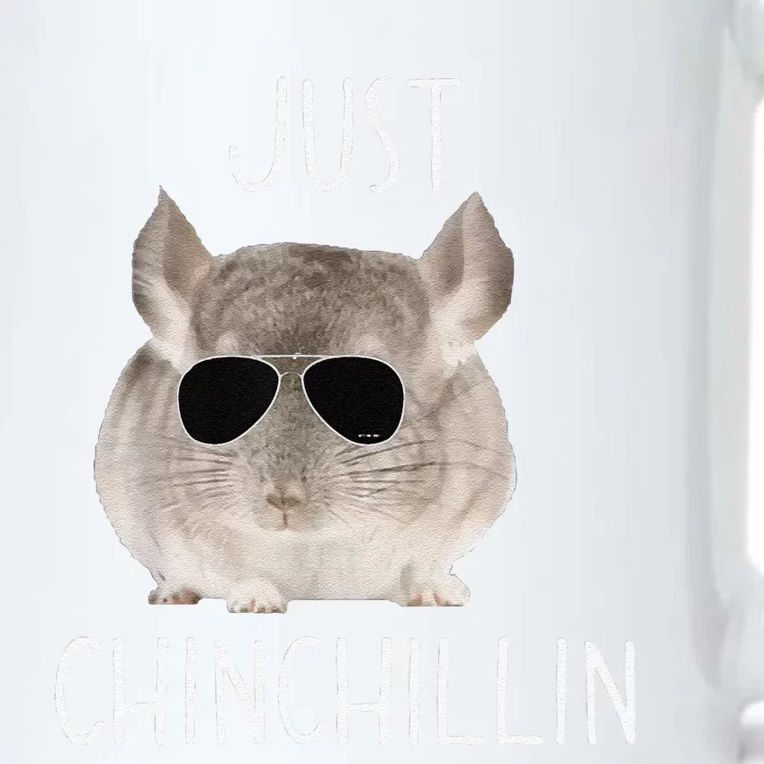 Funny Just Chinchillin Chinchilla Bro Relaxing Chillin Black Color Changing Mug