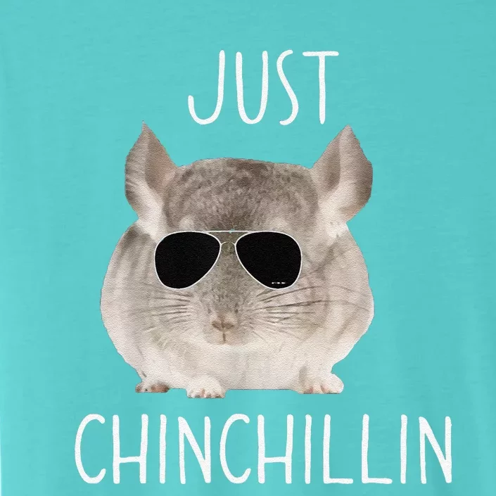 Funny Just Chinchillin Chinchilla Bro Relaxing Chillin ChromaSoft Performance T-Shirt