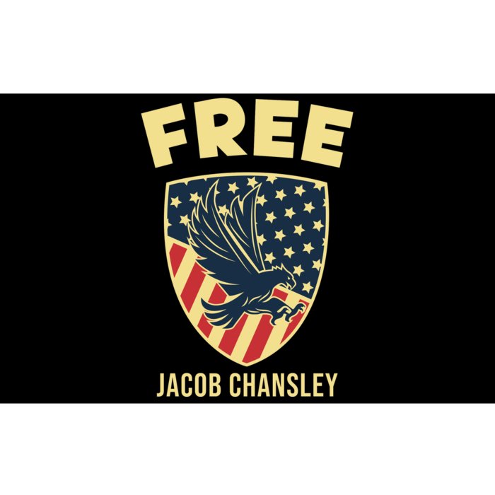 Free Jacob Chansley MAGA Conservative January 6 Bumper Sticker