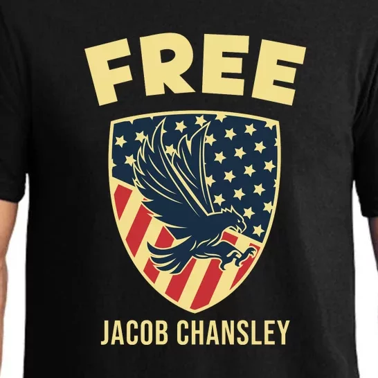 Free Jacob Chansley MAGA Conservative January 6 Pajama Set