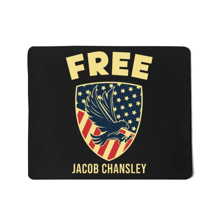 Free Jacob Chansley MAGA Conservative January 6 Mousepad