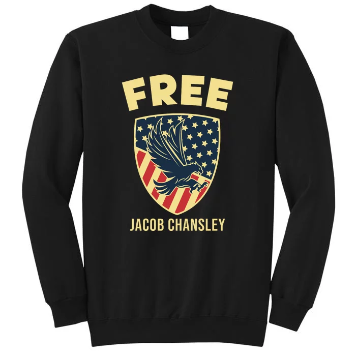 Free Jacob Chansley MAGA Conservative January 6 Tall Sweatshirt