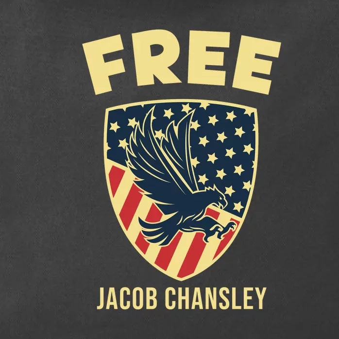 Free Jacob Chansley MAGA Conservative January 6 Zip Tote Bag