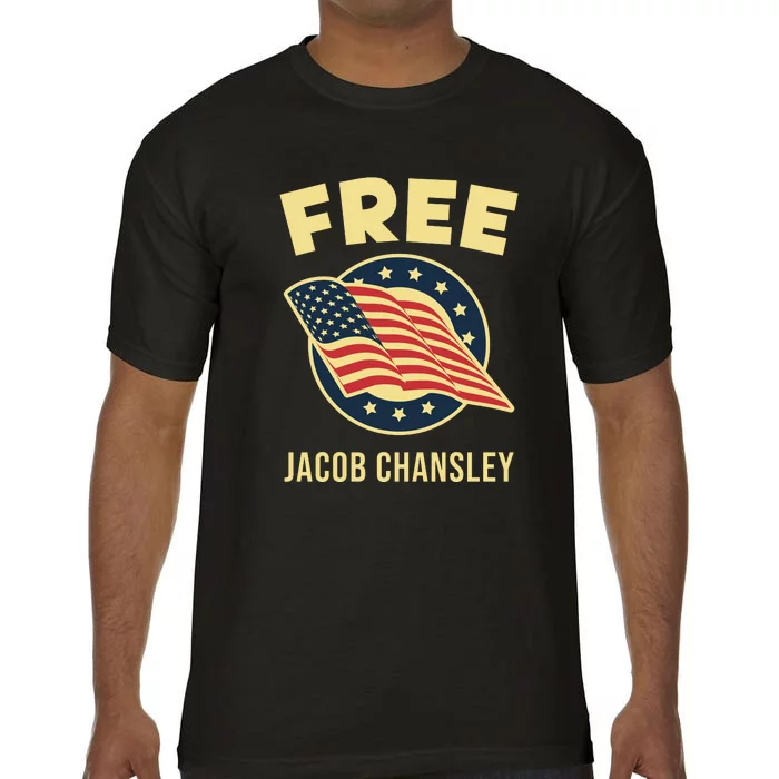 Free Jacob Chansley MAGA Conservative January 6 Comfort Colors T-Shirt