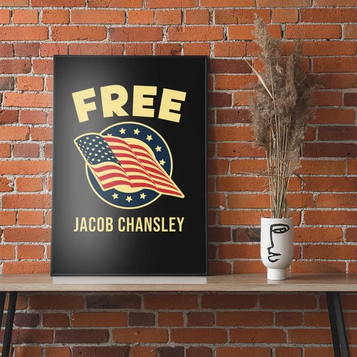 Free Jacob Chansley MAGA Conservative January 6 Poster