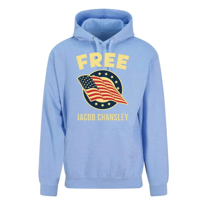 Free Jacob Chansley MAGA Conservative January 6 Unisex Surf Hoodie