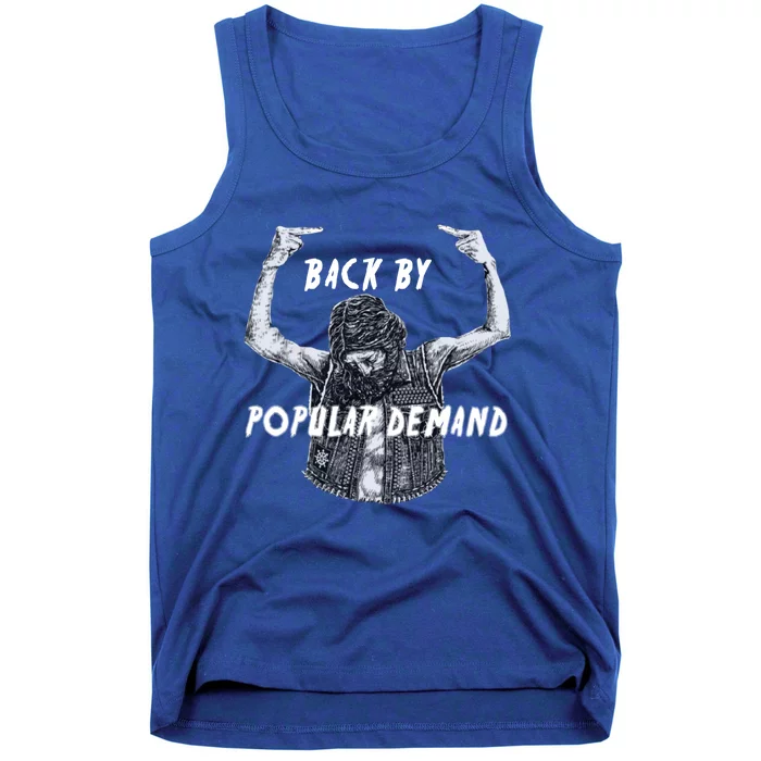 Funny Jesus Christmas Xmas Gift Back By Popular Ded Gift Tank Top