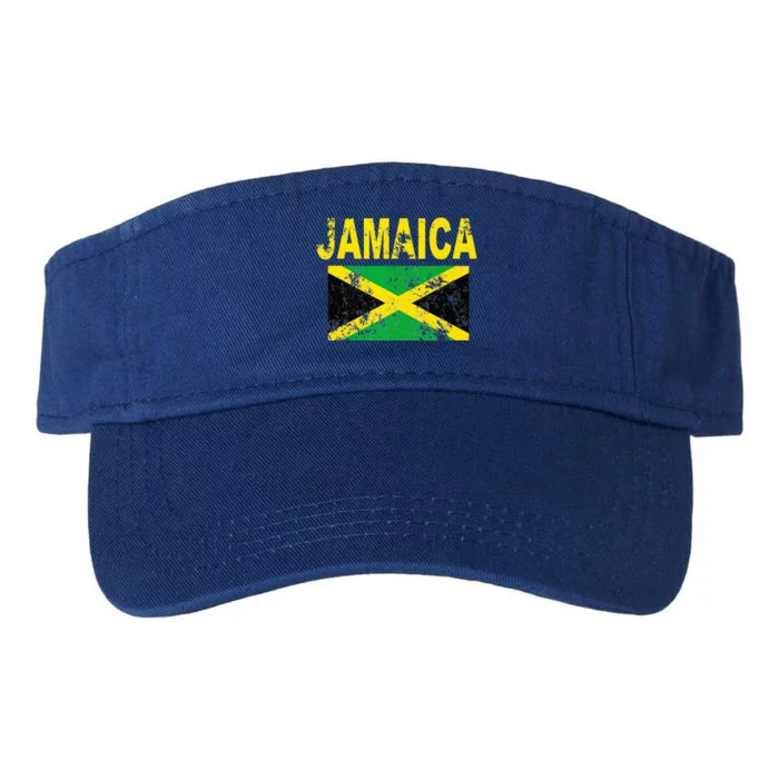 Flag Jamaica Cool Jamaican Flags Valucap Bio-Washed Visor