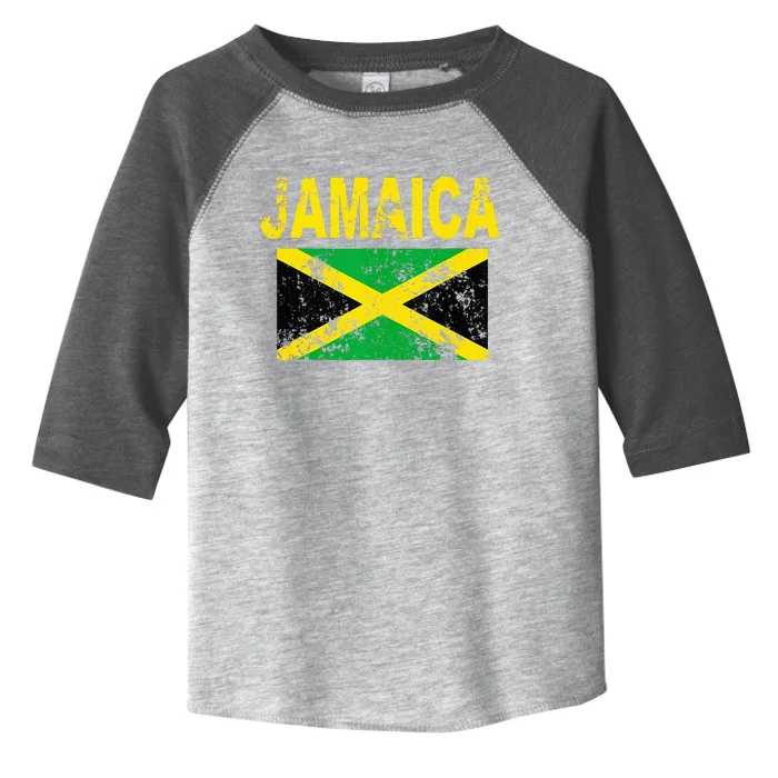 Flag Jamaica Cool Jamaican Flags Toddler Fine Jersey T-Shirt