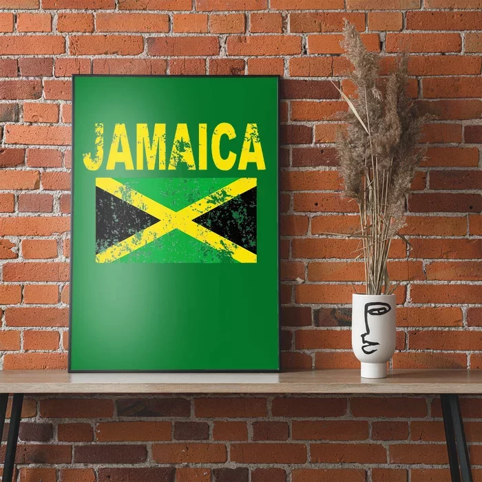 Flag Jamaica Cool Jamaican Flags Poster