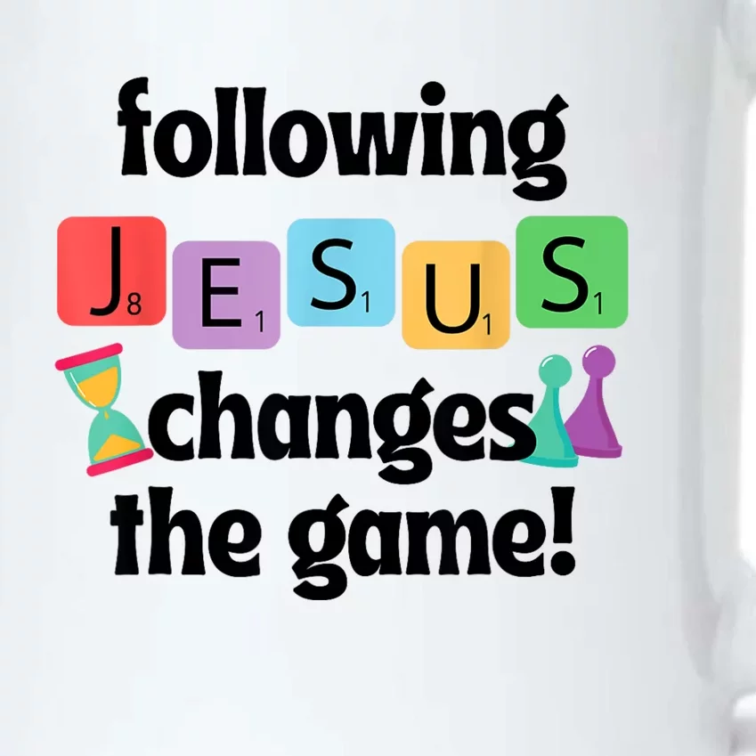 Following Jesus Changes The Game Vacation Bible School Crew Black Color Changing Mug