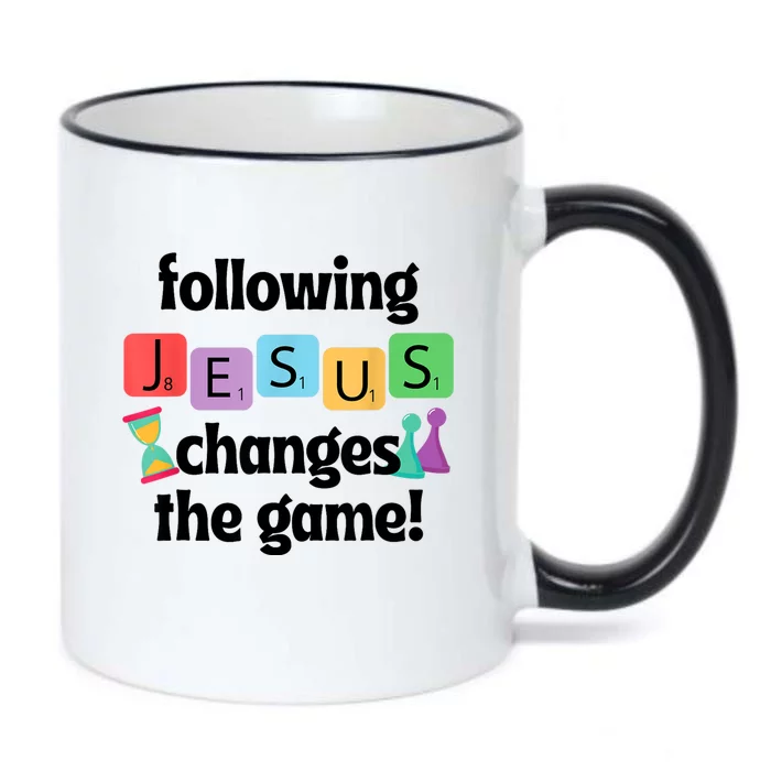 Following Jesus Changes The Game Vacation Bible School Crew Black Color Changing Mug