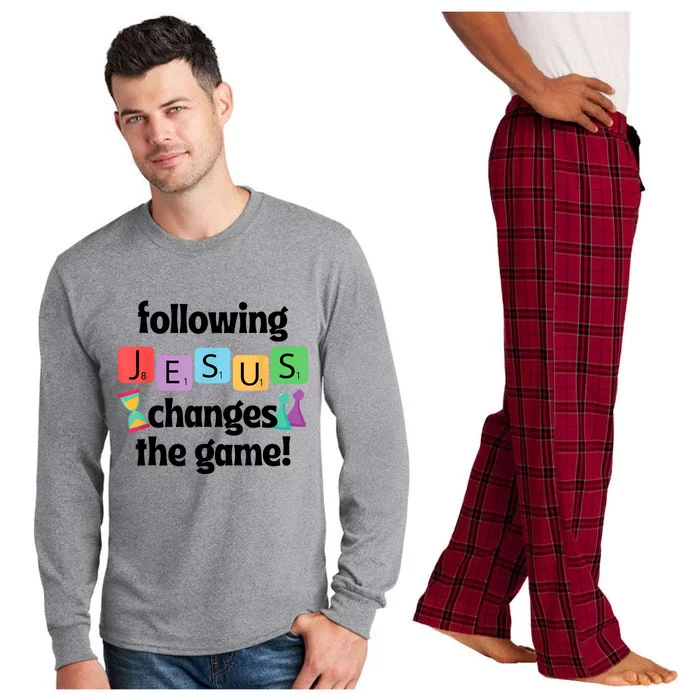 Following Jesus Changes The Game Vacation Bible School Crew Long Sleeve Pajama Set