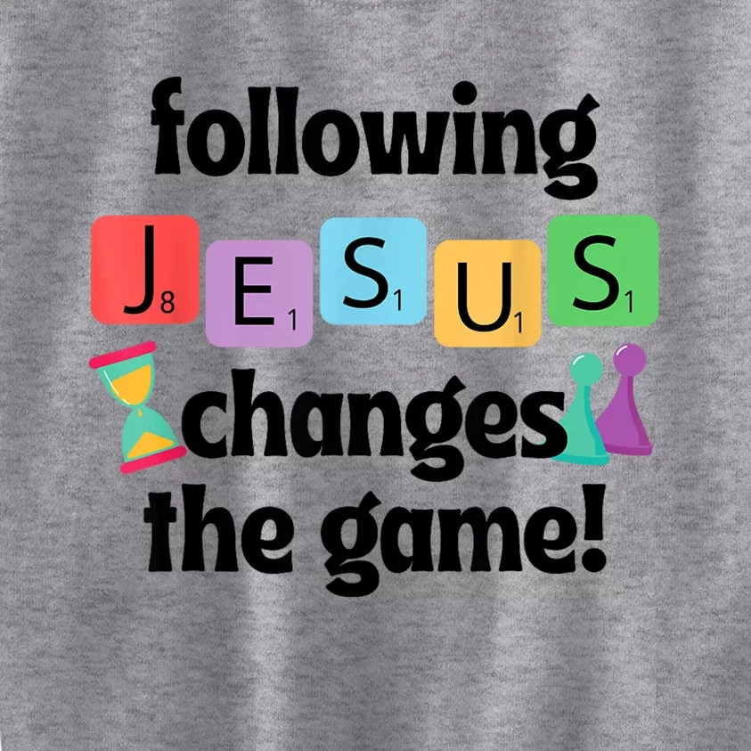 Following Jesus Changes The Game Vacation Bible School Crew Kids Sweatshirt