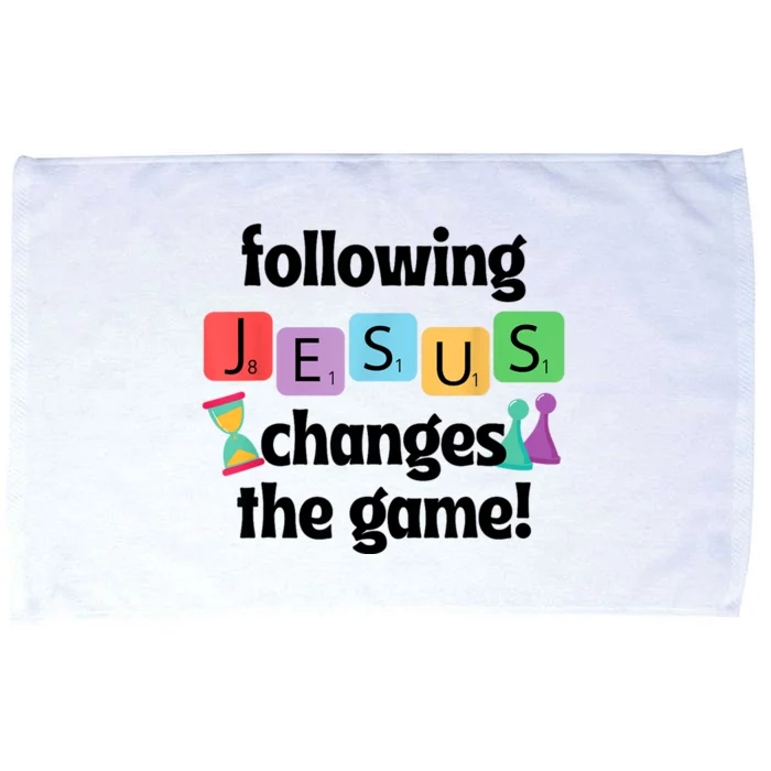 Following Jesus Changes The Game Vacation Bible School Crew Microfiber Hand Towel