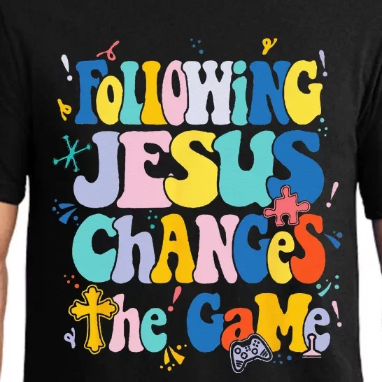 Following Jesus Changes The Game Crew Vacation Bible School Pajama Set