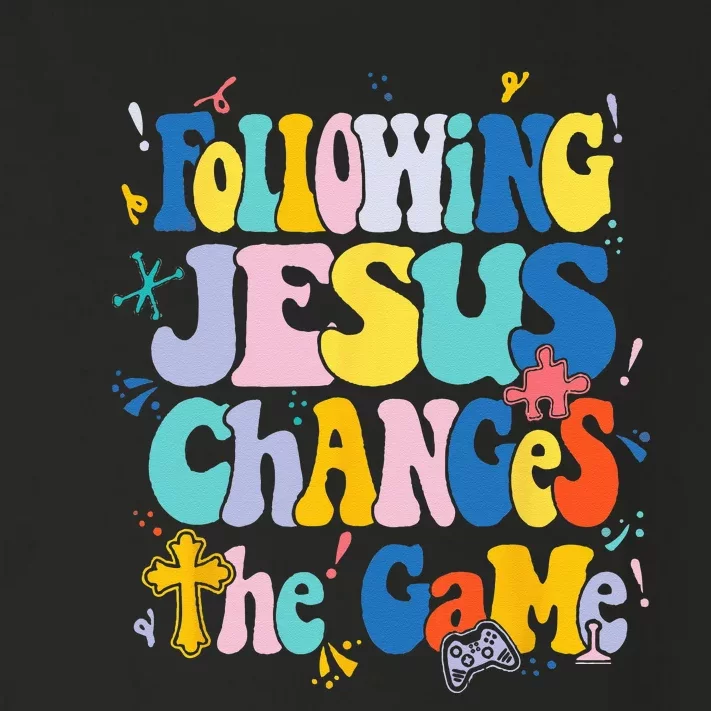 Following Jesus Changes The Game Crew Vacation Bible School Toddler Long Sleeve Shirt