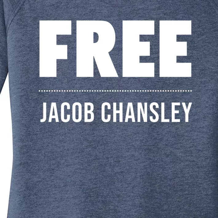 Free Jacob Chansley MAGA Conservative January 6 Women's Perfect Tri Tunic Long Sleeve Shirt