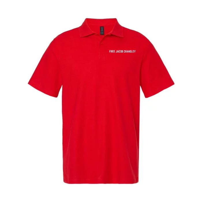 Free Jacob Chansley Softstyle Adult Sport Polo