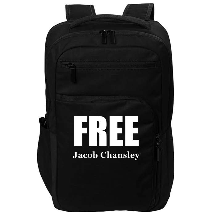 Free Jacob Chansley MAGA Conservative January 6 Impact Tech Backpack