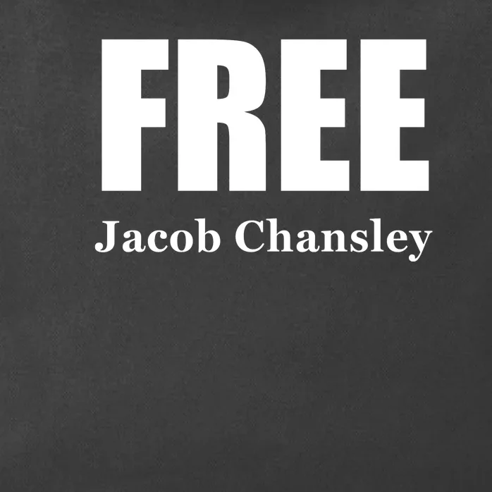 Free Jacob Chansley MAGA Conservative January 6 Zip Tote Bag