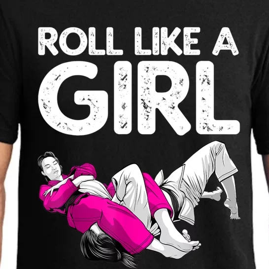 Funny Jujitsu Design For Women Brazilian Jiu Jitsu Pajama Set