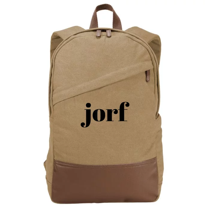 Funny Jury Duty Trial Attorney Juror Judge Cotton Canvas Backpack