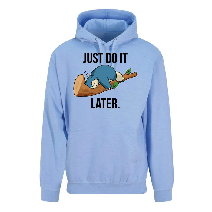 Funny Just Do It Later Unisex Surf Hoodie