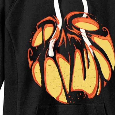 Fierce JackOLantern Women's Fleece Hoodie