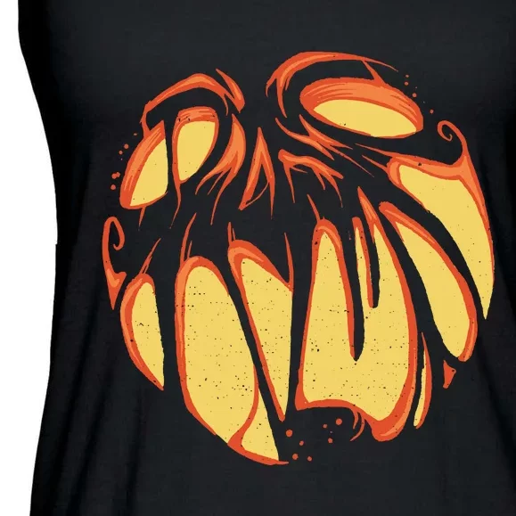 Fierce JackOLantern Ladies Essential Flowy Tank