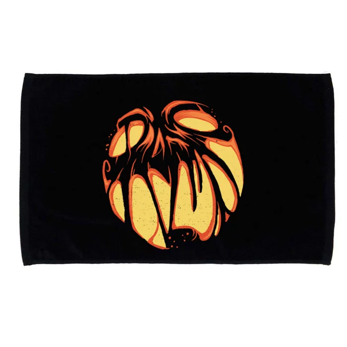 Fierce JackOLantern Microfiber Hand Towel