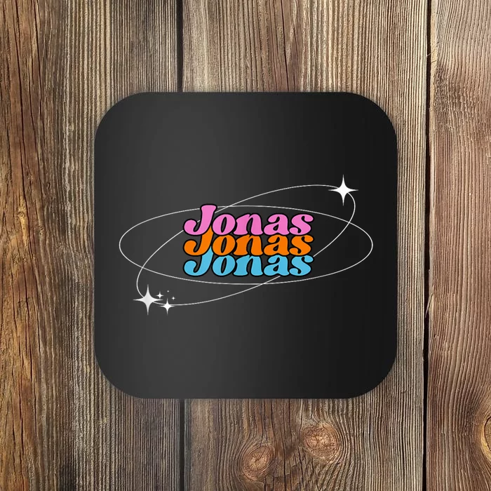 Funny Jonas First Given Name Pride Vintage Coaster