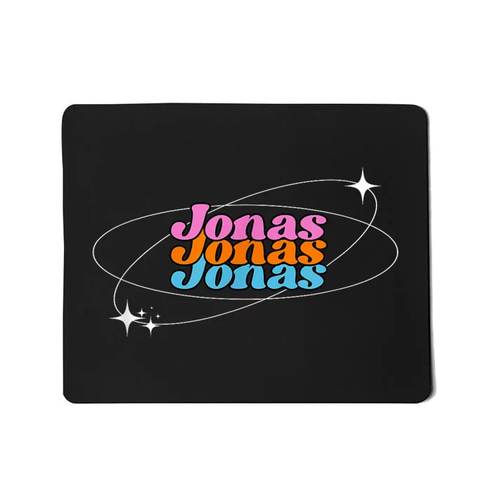 Funny Jonas First Given Name Pride Vintage Mousepad