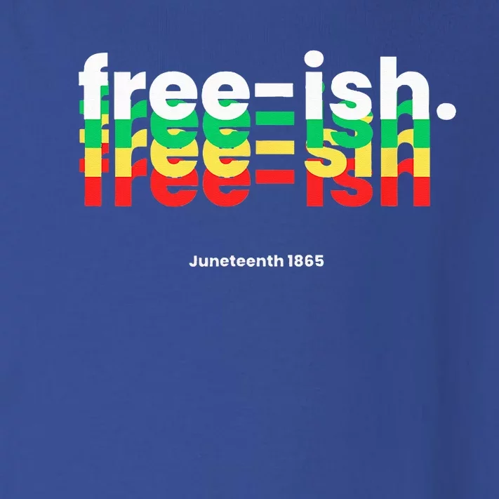 Freeish Juneteenth Toddler Long Sleeve Shirt