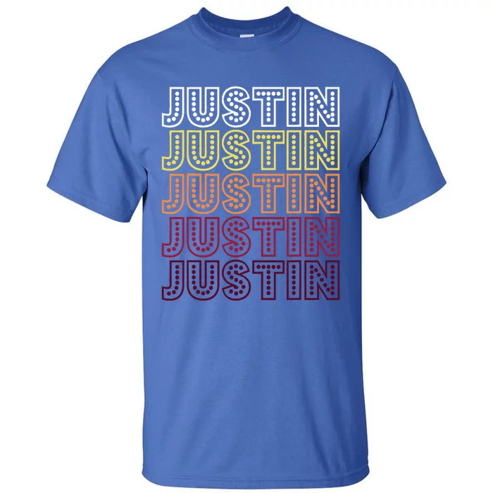 Funny Justin First Name Justin Tall T-Shirt