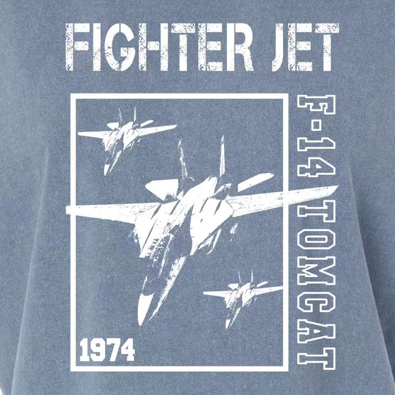 Fighter Jet F14 Tomcat Garment-Dyed Women's Muscle Tee