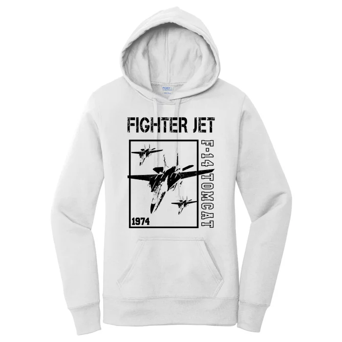 Fighter Jet F14 Tomcat Women's Pullover Hoodie