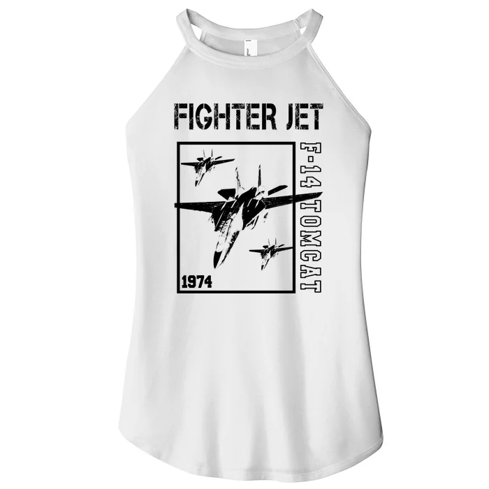 Fighter Jet F14 Tomcat Women’s Perfect Tri Rocker Tank