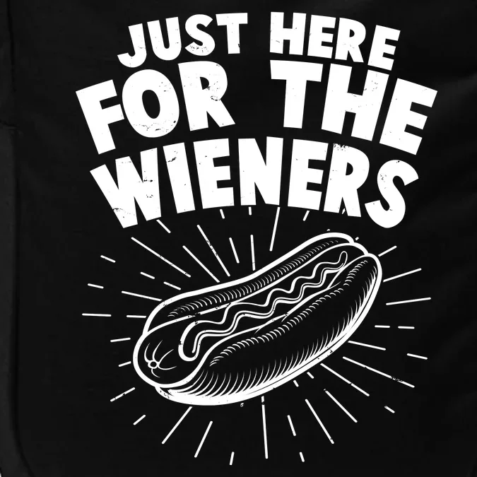 Funny Just Here For The Wieners Hotdog Lover Bbq Impact Tech Backpack