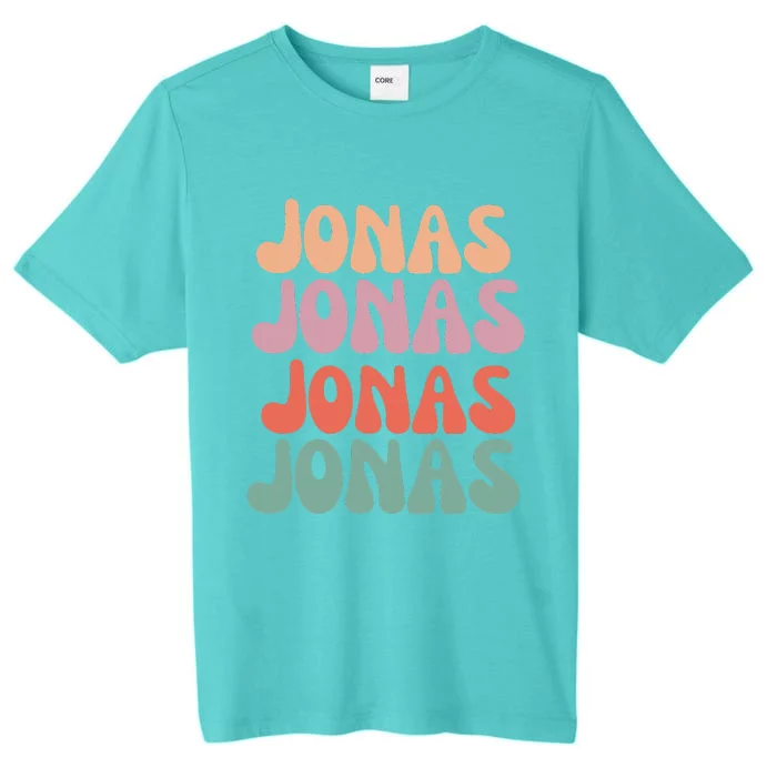 Funny Jonas Has First Given Name Is Pride Vintage ChromaSoft Performance T-Shirt