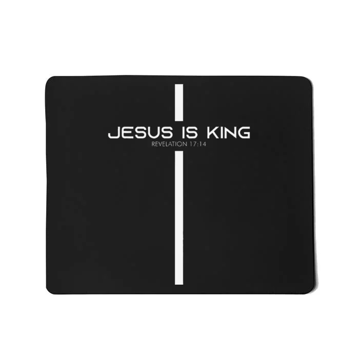 Funny Jesus Is King Jesus Costume Adult Christian Mousepad