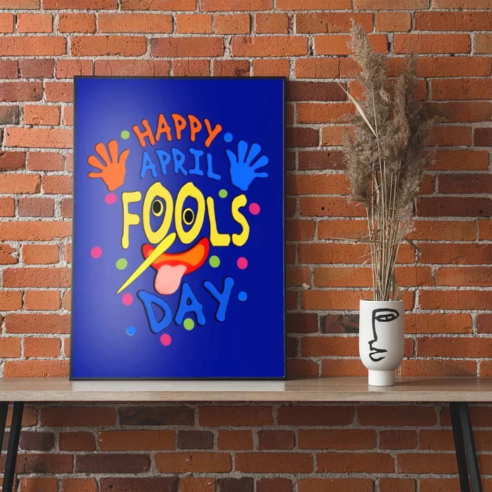 Funny Joke In April Happy April Fools And Tell Lie Day Gift Poster