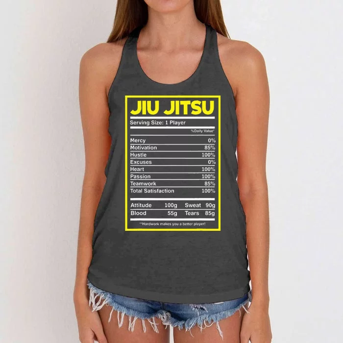 Funny Jiu Jitsu Facts Funny Jiu Jitsu Women's Knotted Racerback Tank