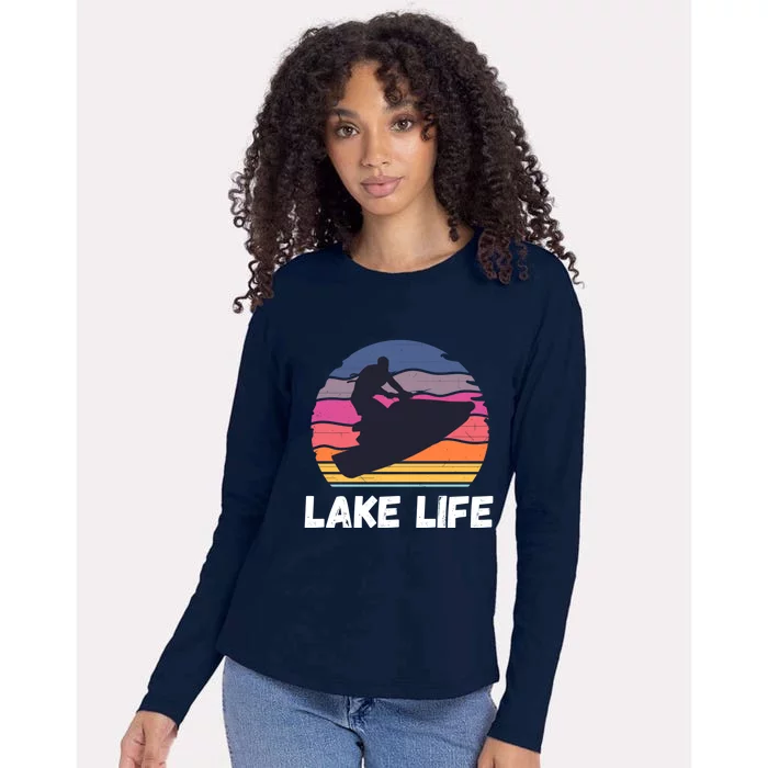 Funny Jetski Jetskiing Jet Ski Accessory For Womens Cotton Relaxed Long Sleeve T-Shirt