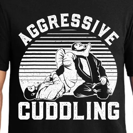 Funny Jiu Jitsu Design For Bjj Brazilian Jiu Jitsu Pajama Set