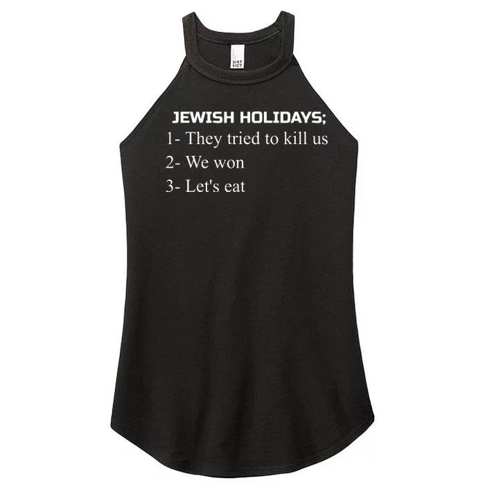 Funny Jewish Joke Holiday Humor Gift For Passover Women’s Perfect Tri Rocker Tank