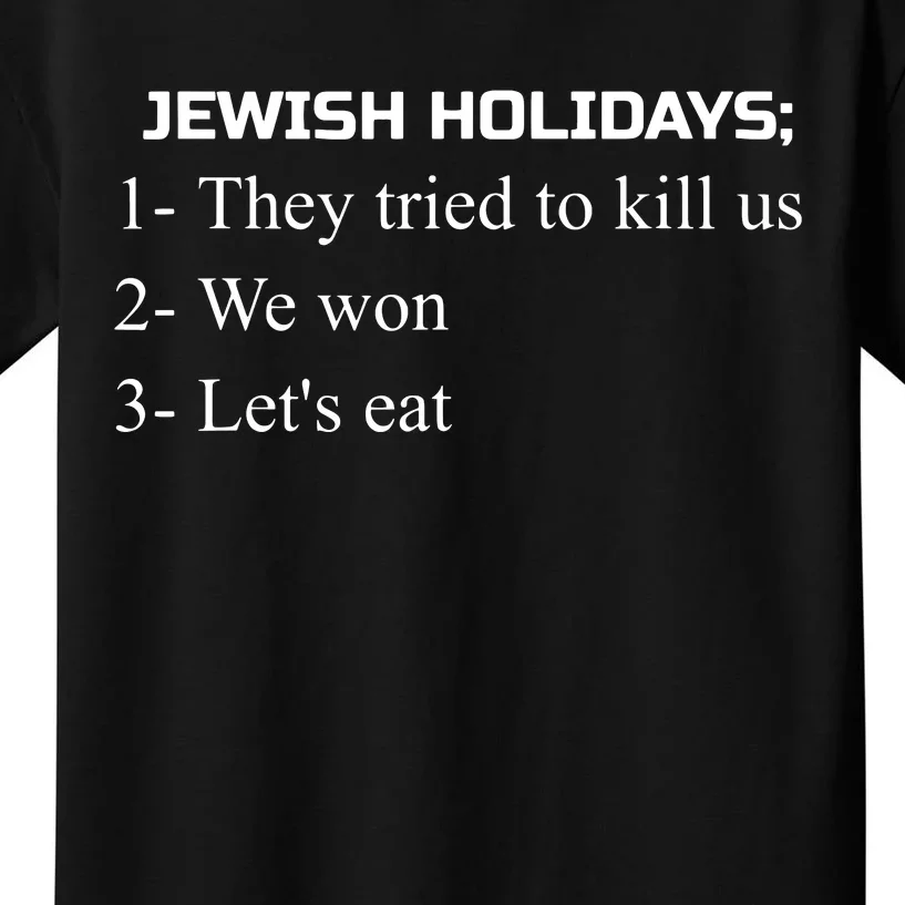 Funny Jewish Joke Holiday Humor Gift For Passover Kids T-Shirt