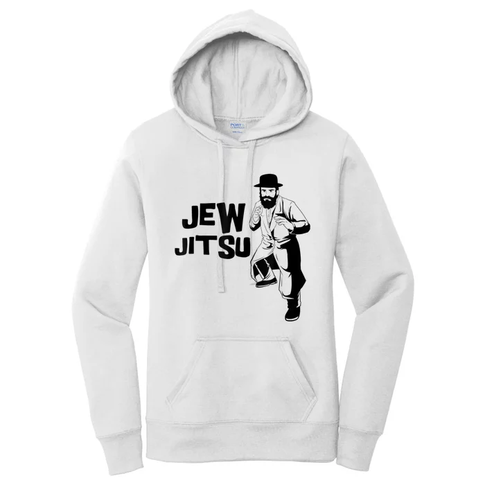 Funny Jew Jitsu Jiu Jitsu Martial Arts Women's Pullover Hoodie