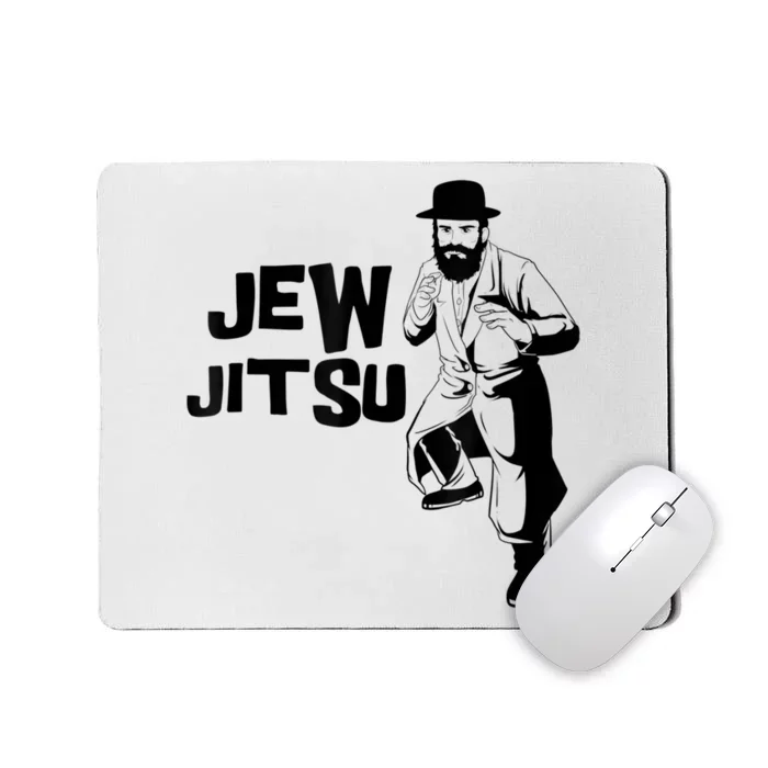 Funny Jew Jitsu Jiu Jitsu Martial Arts Mousepad